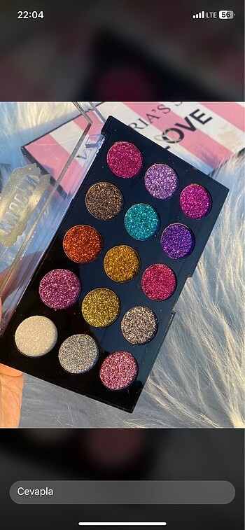 Glitter palet