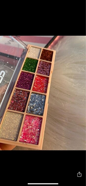  Beden Glitter paleti