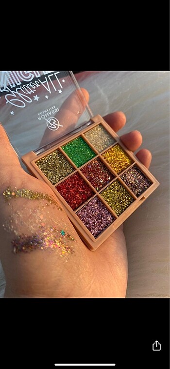 Beden Glitter paleti
