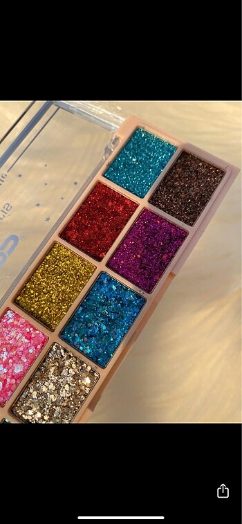 Beden Glitter paleti