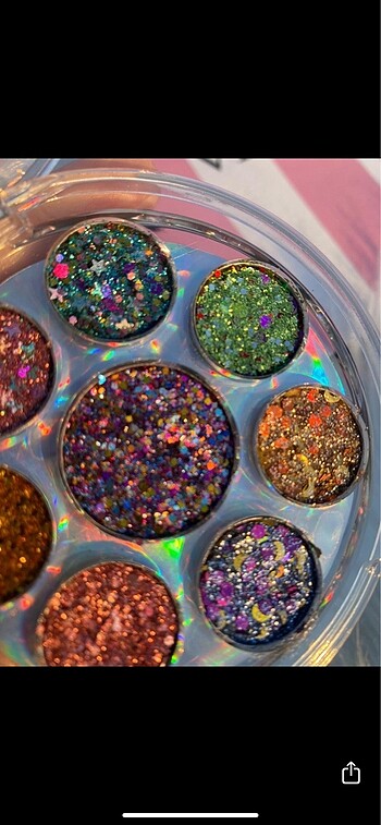  Beden Glitter paleti