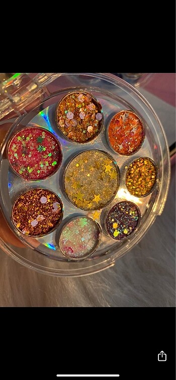 Revolution Glitter far paleti