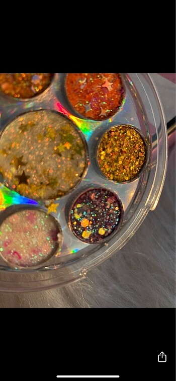 Beden Glitter far paleti