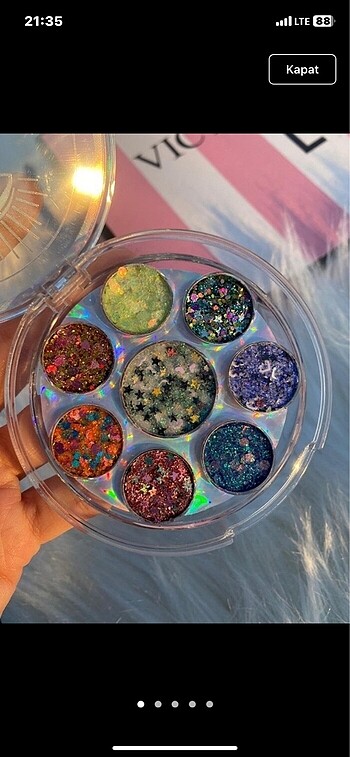 Glitter paleti