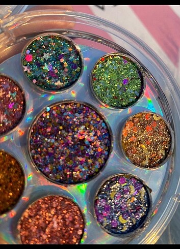  Beden Glitter paleti 