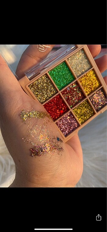  Beden Glitter paleti