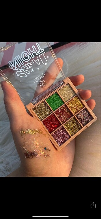 Glitter paleti