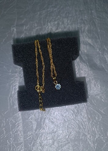 Kadın kolye altın renk - Görsel 2