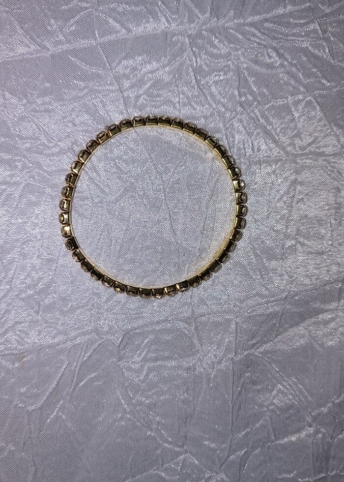 Kadın bileklik altın renk  - Görsel 3