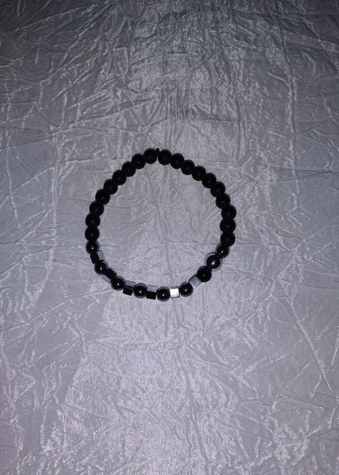 Erkek bileklik gerçek doğal taş  - Görsel 3