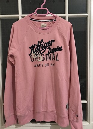 Kapşonsuz Sweat Tommy Hilfiger Sweatshirt %20 İndirimli - Gardrops