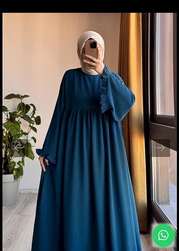 Tesettür elbise - Görsel 3