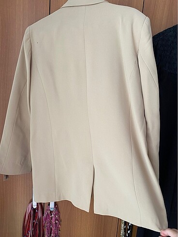 m Beden camel Renk Blazer ceket