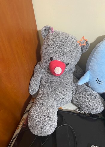 Gri Peluş Ayıcık Oyuncak