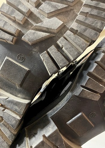 Tarz kız Siyah Parlak Taşlı Loafer Ayakkabı - Görsel 5