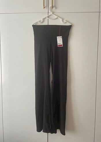 Penti Siyah Kadın İspanyol Paça Pantolon tayt - Görsel 9