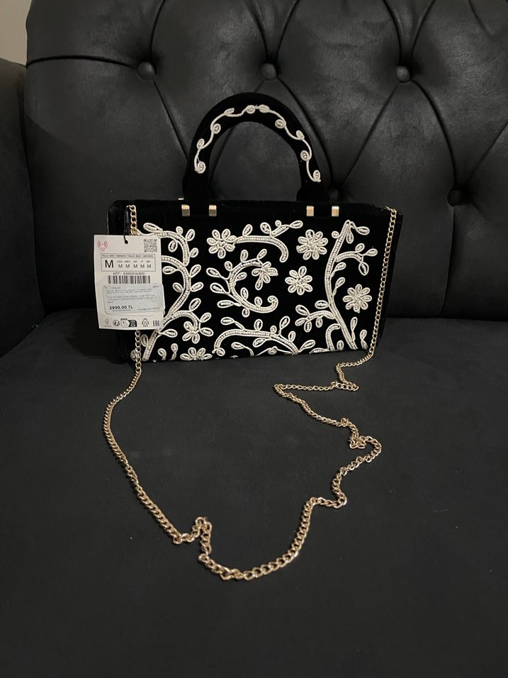 Zara işlemeli çamta - Görsel 2