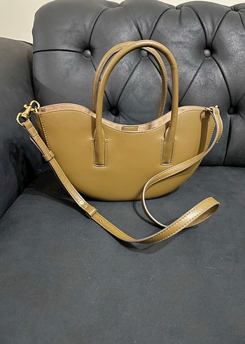 Zara Deri Kadın Günlük Çanta - Görsel 2