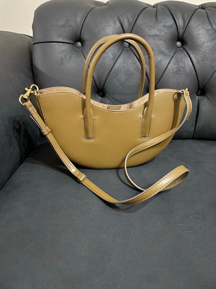 Zara Deri Kadın Günlük Çanta - Görsel 2