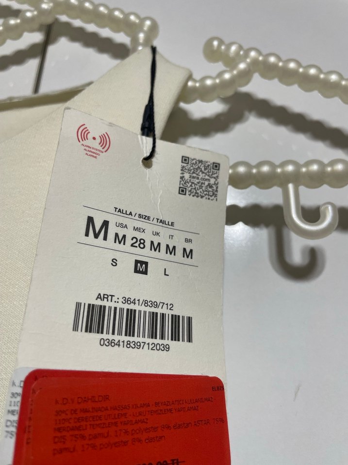 Beyaz halter  Yakalı Uzun Kadın Elbise Zara - Görsel 5