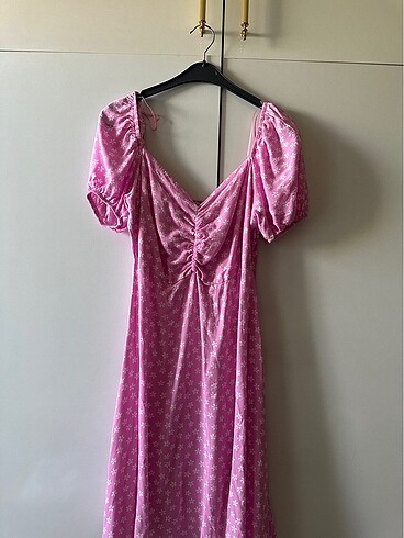 Xside elbise pembe