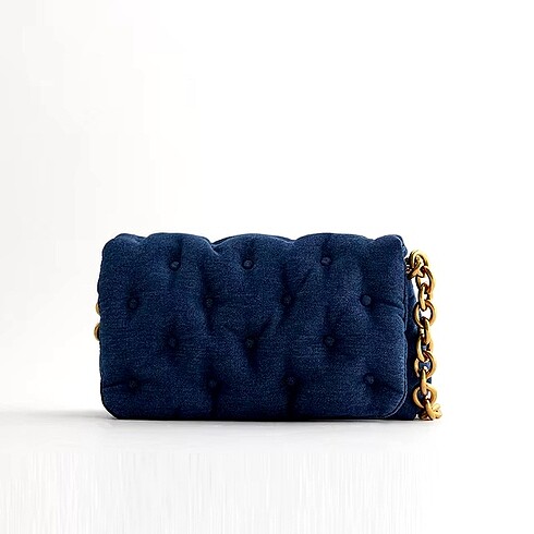 Zara kot denim çanta