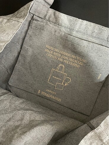 Beden Stradivarius alışveriş çantası Shopier