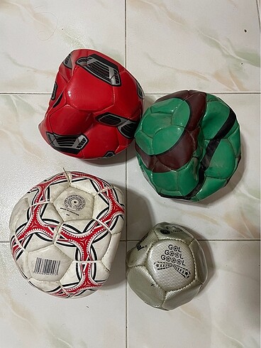 Beden Basketbol ve futbol topları