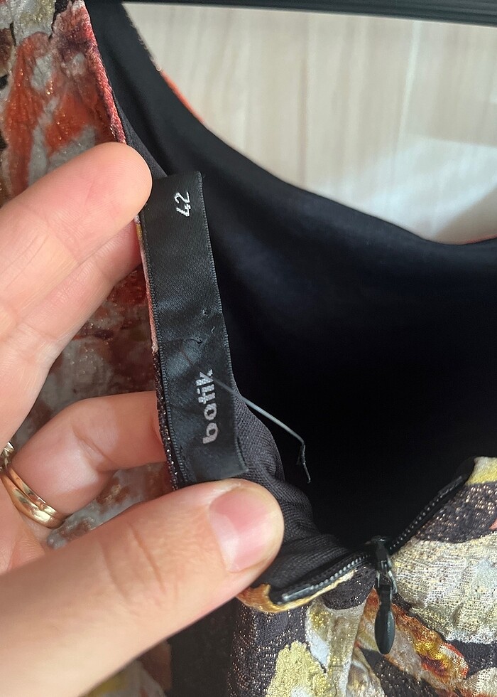 Midi boy elbise - Görsel 3