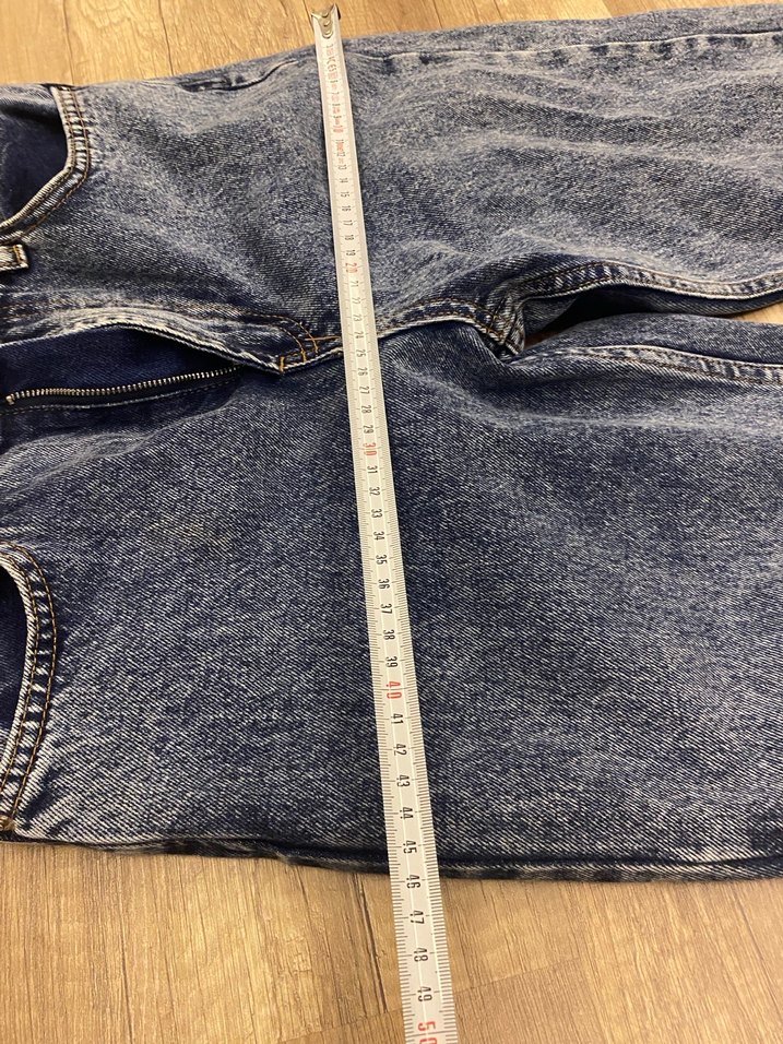 Gri Mavi Normal Boy Kadın Denim Pantolon - Görsel 5