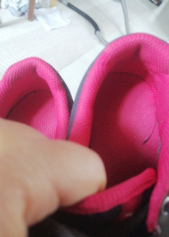 Pembe Gri Kadın Spor Ayakkabı - Görsel 5