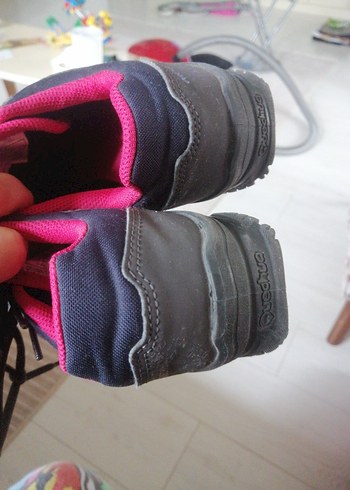 Pembe Gri Kadın Spor Ayakkabı - Görsel 7