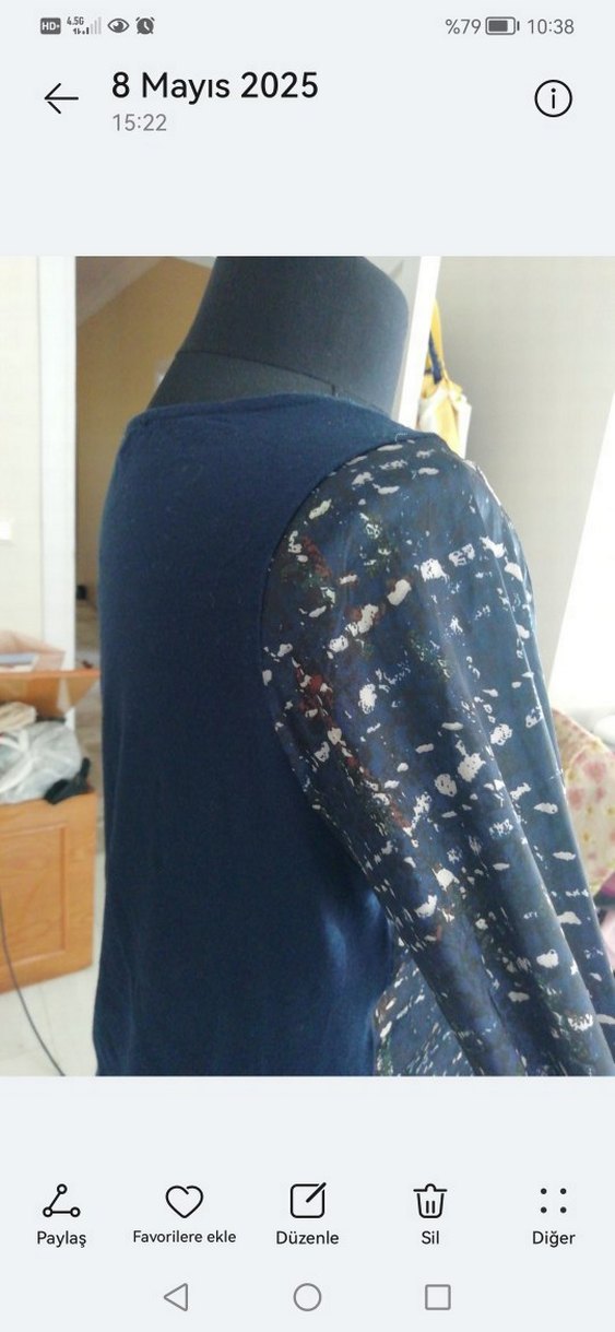 Bohem Desenli Kadın Bluz - Görsel 4