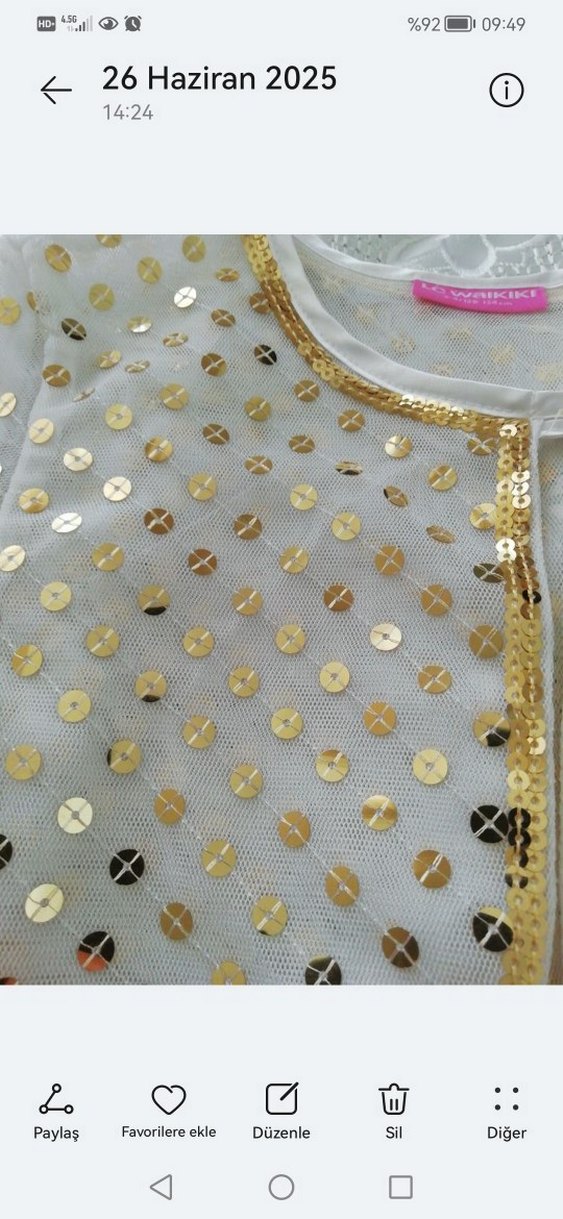 Kız Çocuk Beyaz Dantel İşlemeli Bolero - Görsel 2