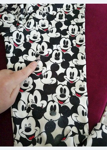 Beyaz Baskılı Kız Çocuk Tayt. haşema - Görsel 4