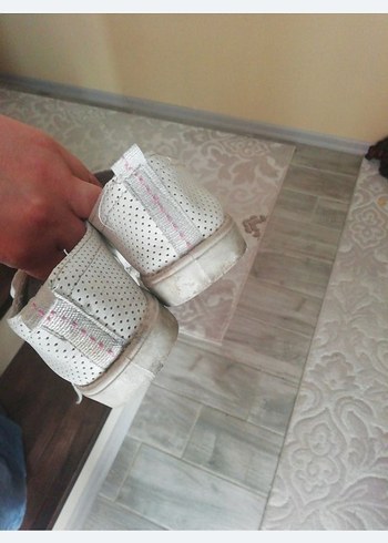 Beyazı Bağcıklı Spor Ayakkabı - Görsel 5