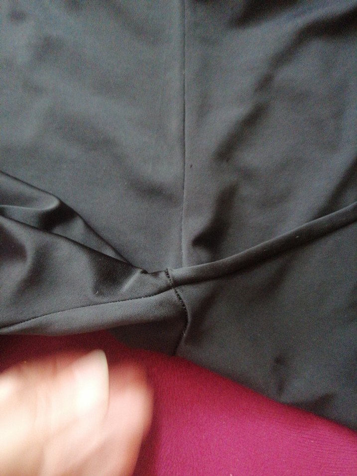 Siyah  Şot tayt haşema - Görsel 2