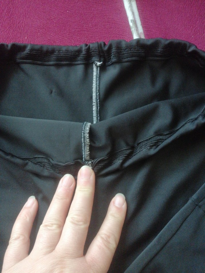 Siyah  Şot tayt haşema - Görsel 3