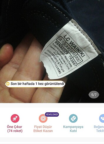 Erkek ayakkabı  - Görsel 4