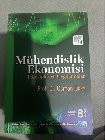 Osman okka mühendislik ekonomisi