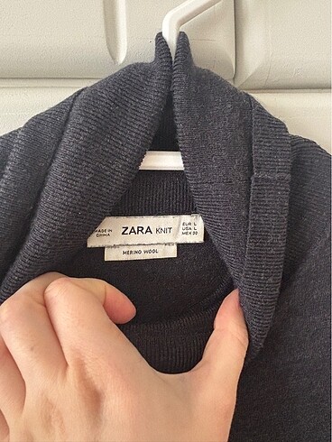 l Beden Zara Triko Elbise