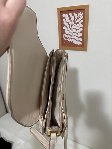 Beden ten rengi Renk Mango Çapraz Çanta