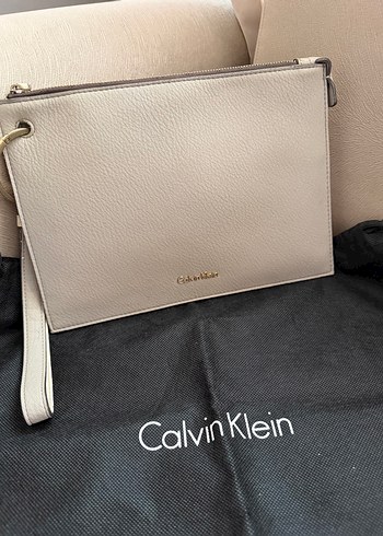 Calvin Klein Deri Portfoy Canta