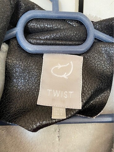 s Beden siyah Renk Twist kaban