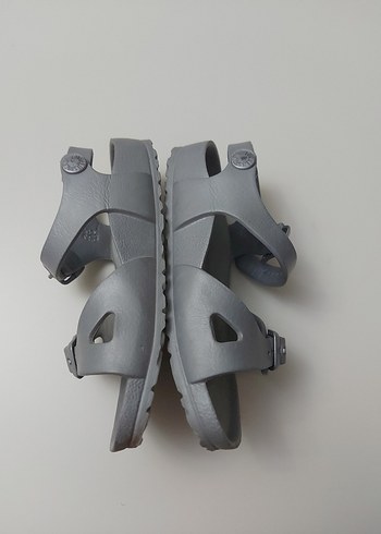 Birkenstock Gri Tokalı Erkek Çocuk sandalet