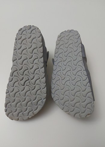 25 Beden gri Renk Gri Tokalı Erkek Çocuk sandalet