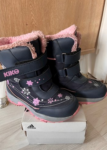 Kız Çocuk Pembe Baskılı Kaydırmaz Bot - Görsel 3