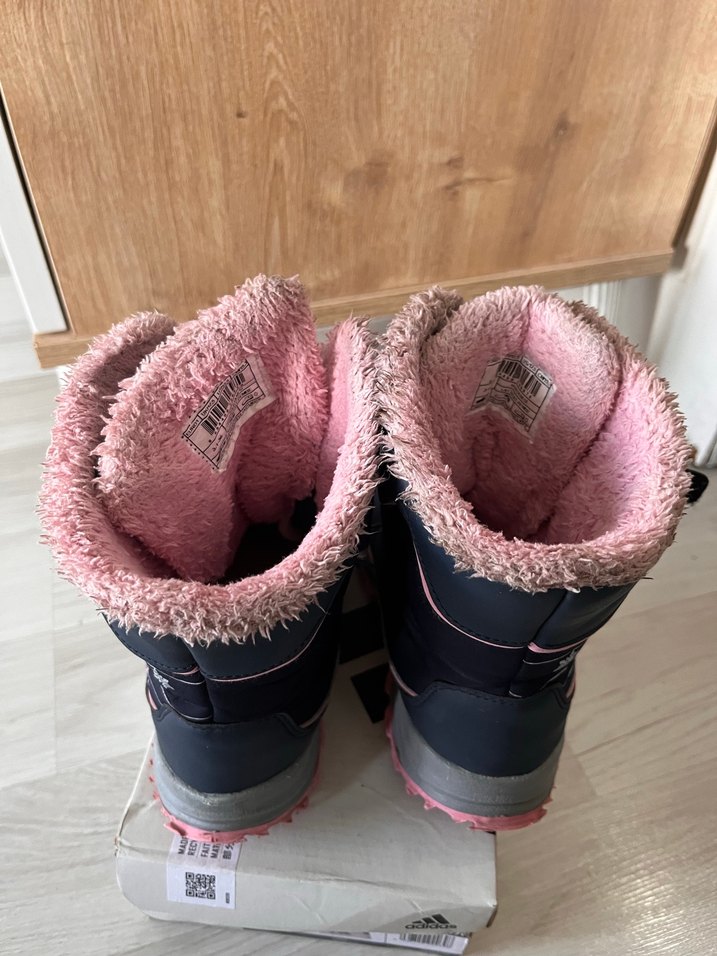 Kız Çocuk Pembe Baskılı Kaydırmaz Bot - Görsel 4