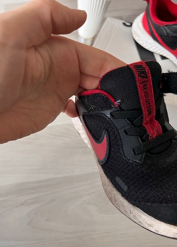 Erkek Çocuk Kırmızı Siyah Spor Ayakkabı - Görsel 3