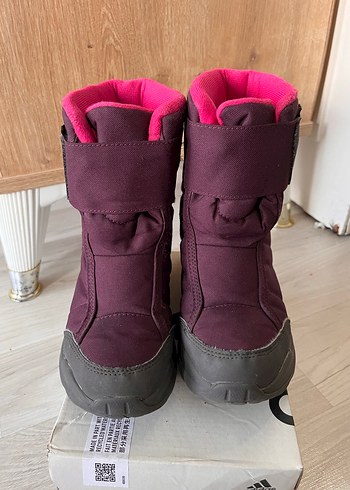 Kız Çocuk Mor Fermuarlı Street Wear Bot - Görsel 2